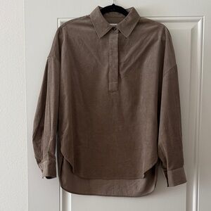 COS Oversized Corduroy Top